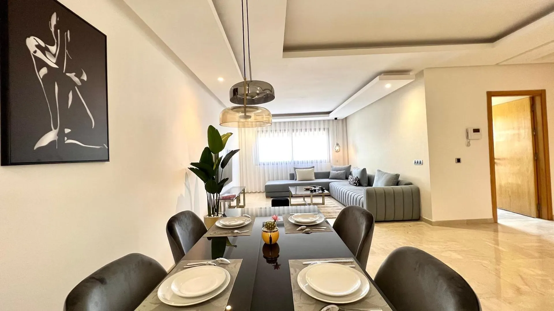 Family 3 Bedrooms- By Appartali Casablanca