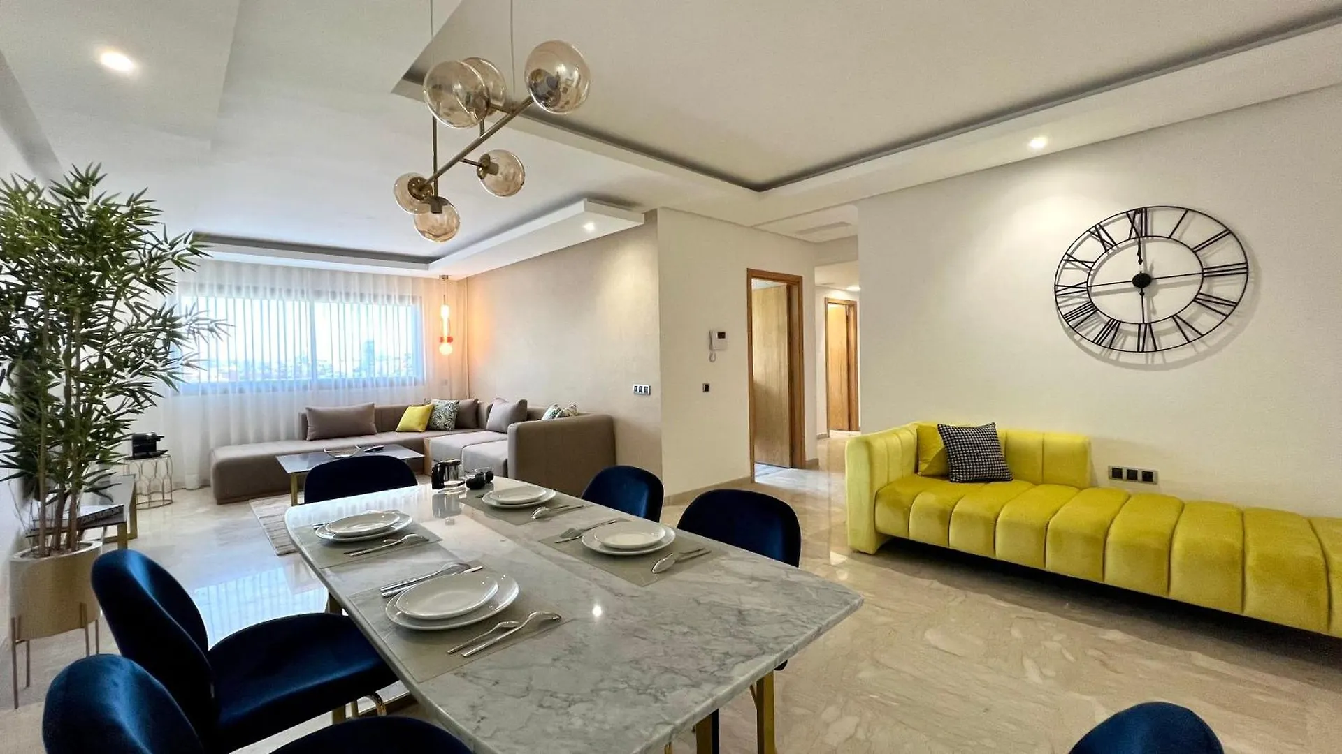 Family 3 Bedrooms- By Appartali Casablanca