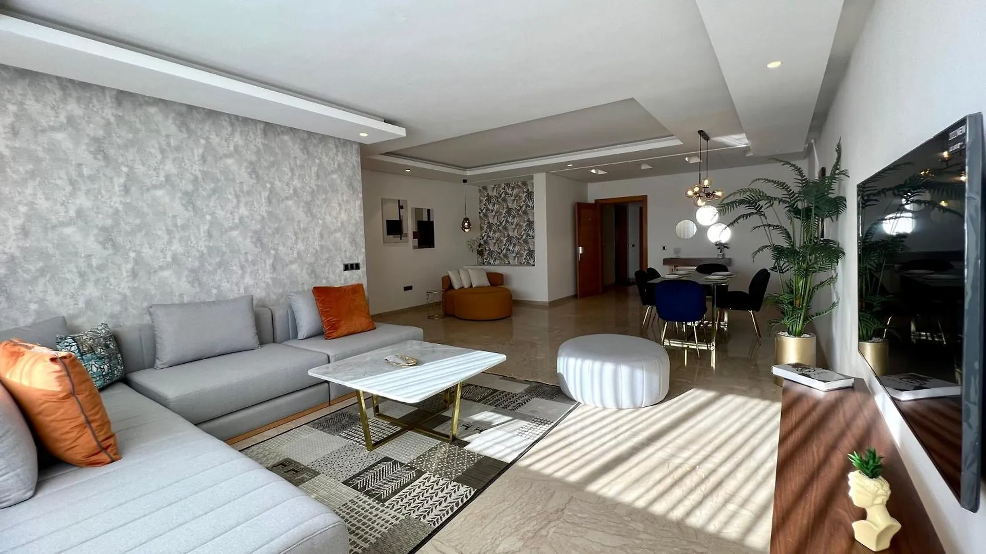Family 3 Bedrooms- By Appartali Casablanca