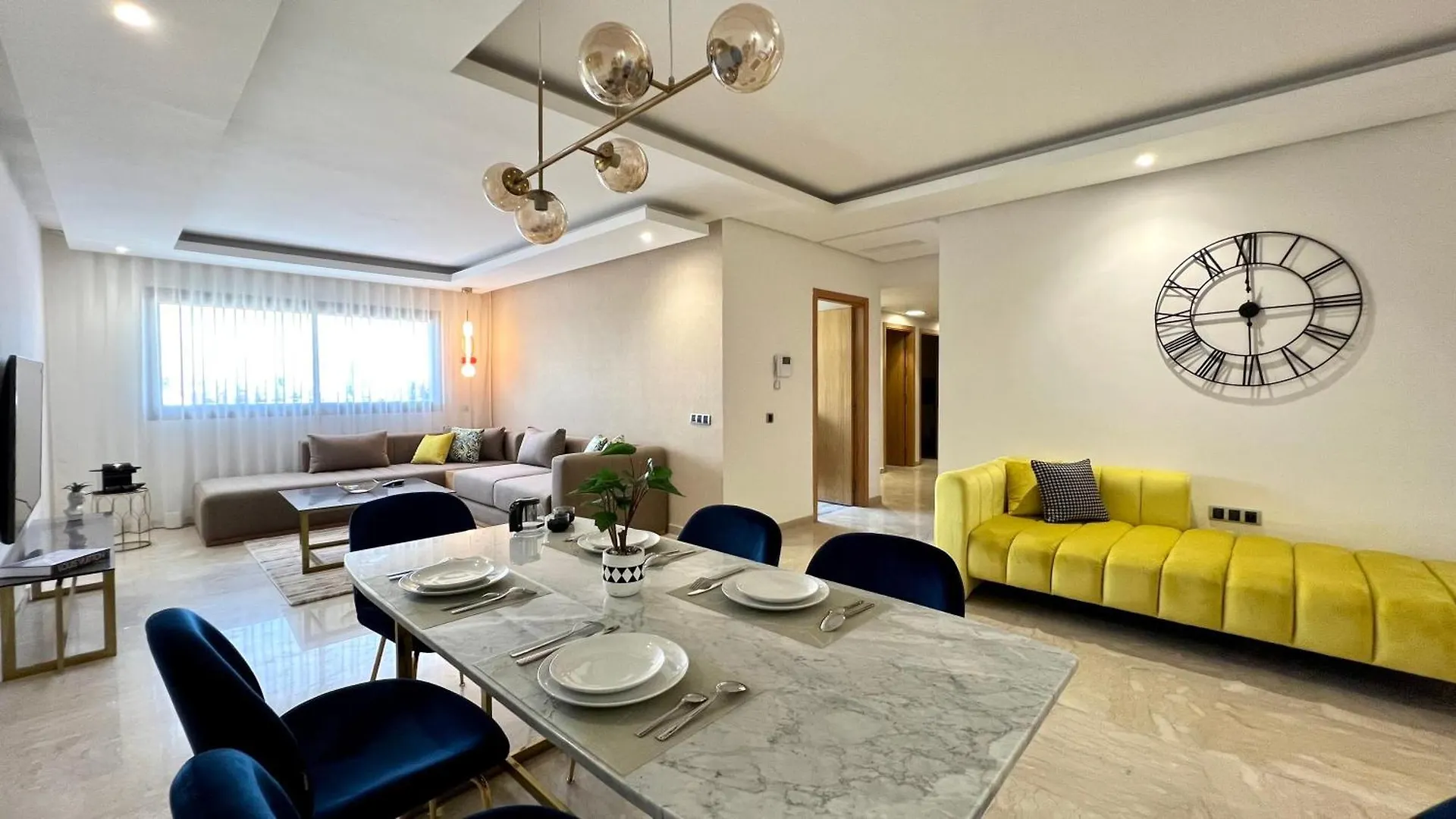 Lägenhet Family 3 Bedrooms- By Appartali Casablanca Marocko