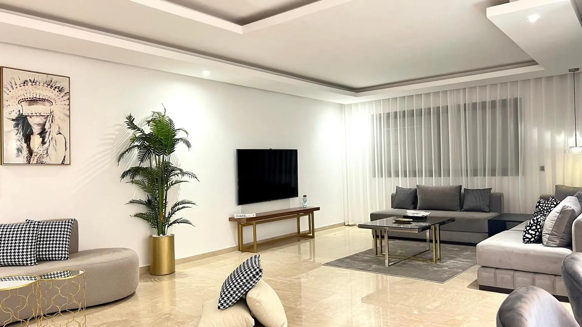 Family 3 Bedrooms- By Appartali Касабланка Марокко